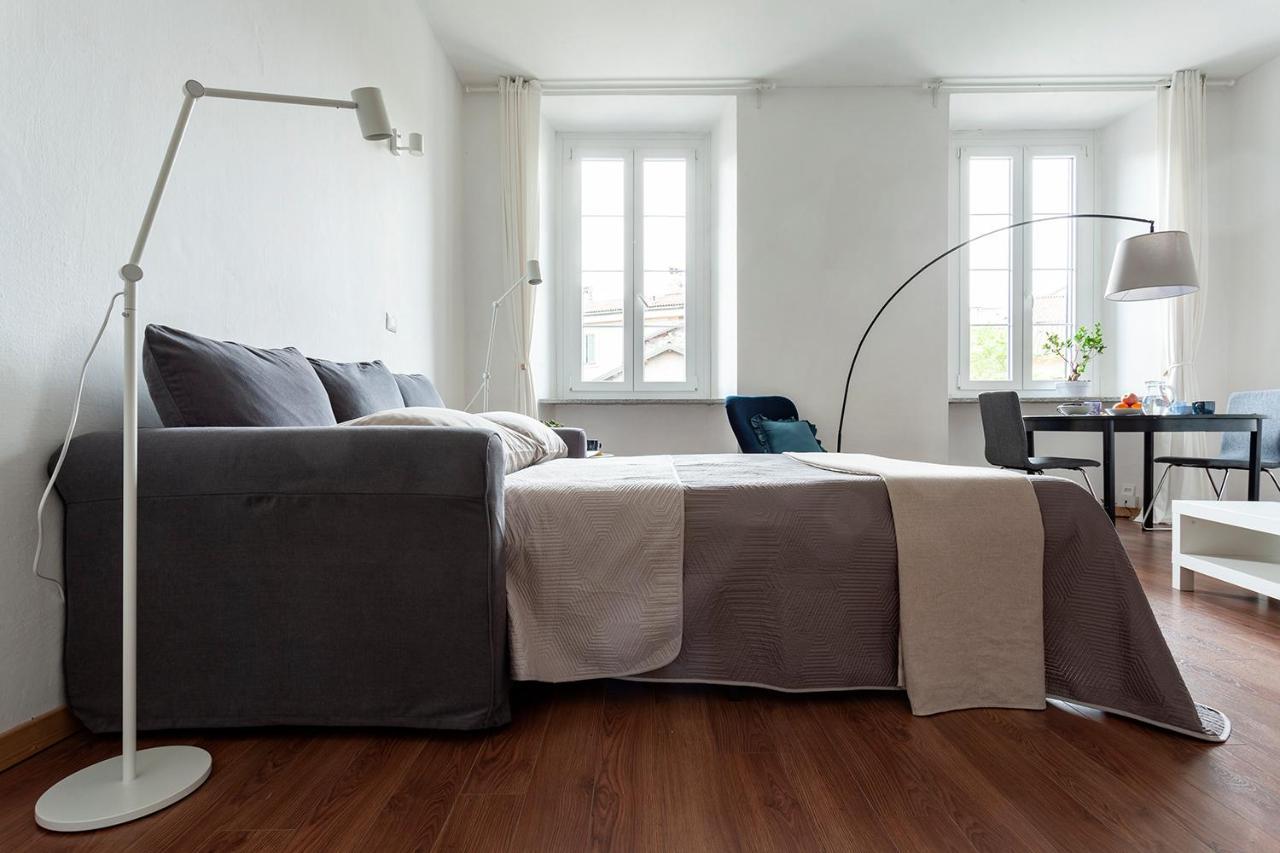 A Central Quiet Sunny Studio In Verbania Bagian luar foto